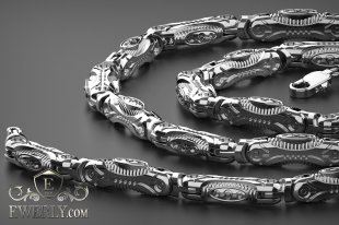Author's chain of sterling silver 5, фото