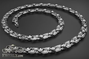 Author's chain of sterling silver 13, фото